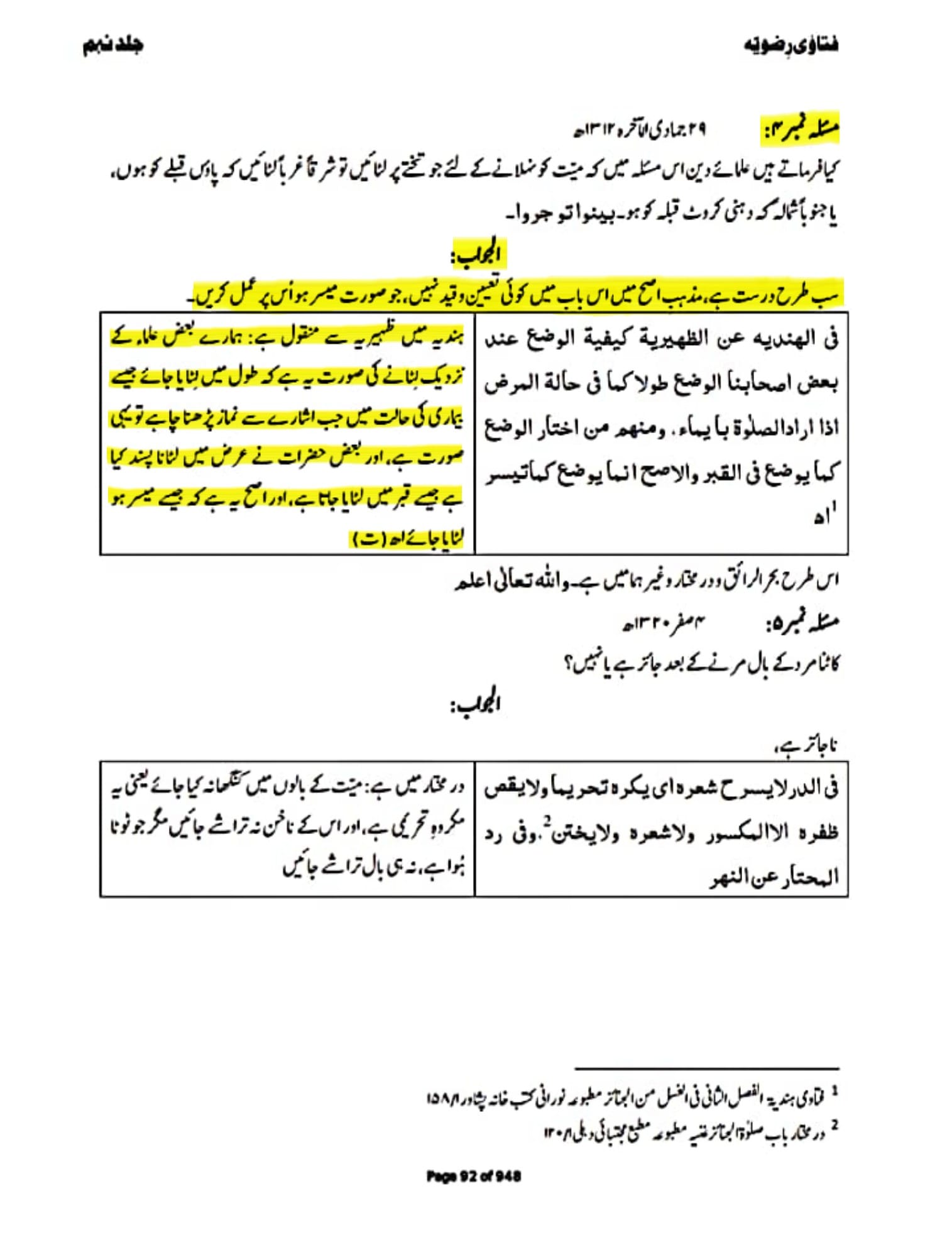 میت کو غسل دیتے وقت پاؤں قبلہ رو کرنا کیسا؟