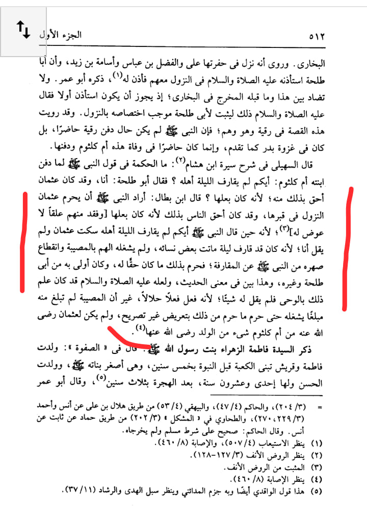 حضرت عثمان ام کلثوم کی وفات پر بہت غمگین تھے