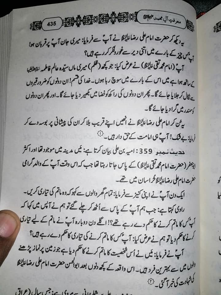امام محمد تقی علیہ سلام اور مصائب زہرا ع